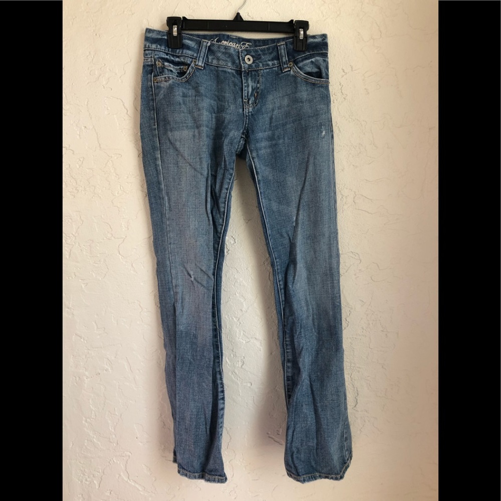Super soft blue jeans